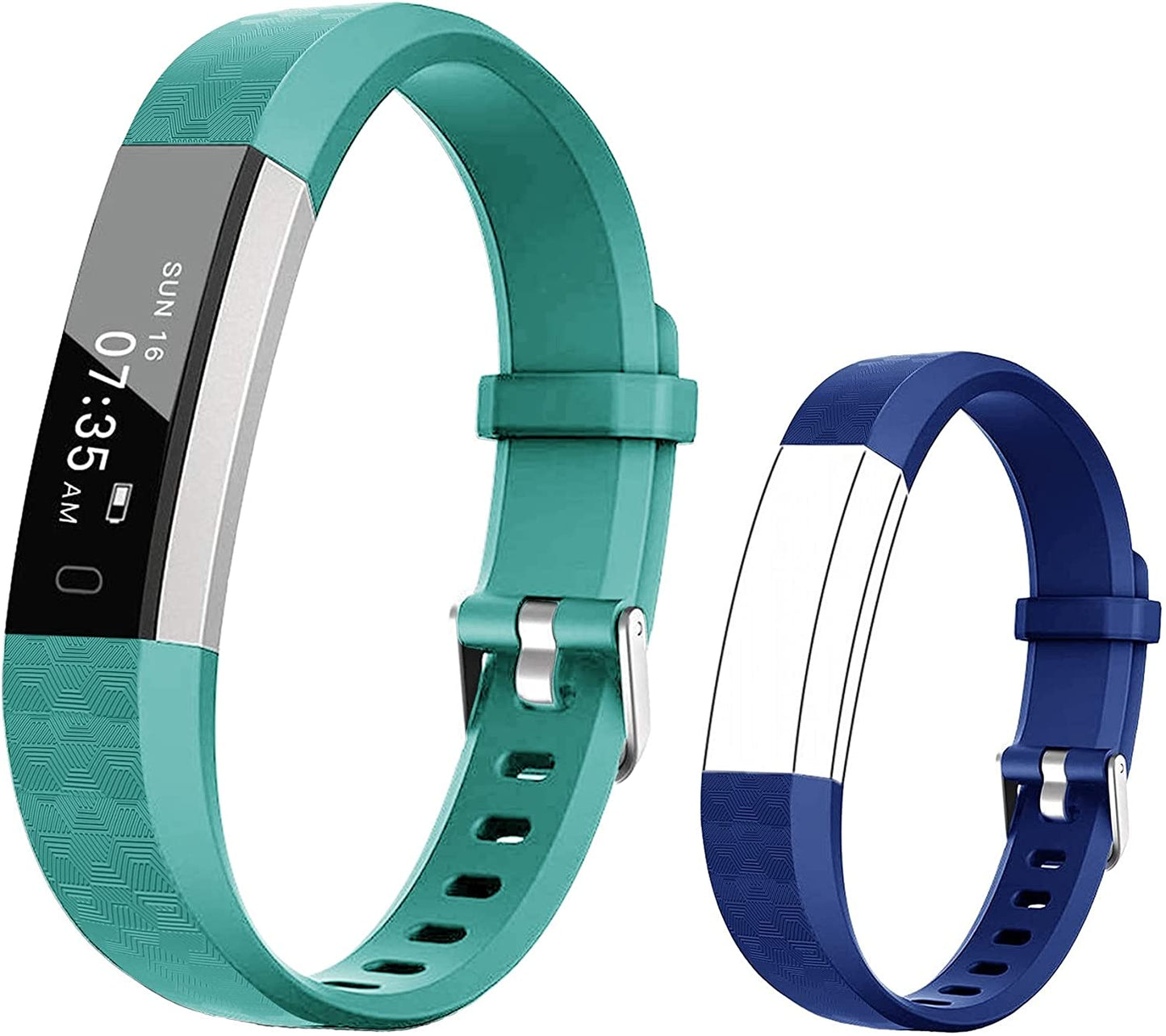 Kids Fitness Tracker Watch for Girls Boys, Waterproof Slim Activity Tracker with Pedometer, Calorie Counter, Sleep Monitor, Silent Alarm Clock
